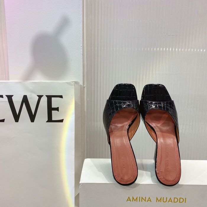 Amina Muaddi shoes AM00012 Heel Height 9.5CM